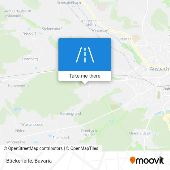 Карта Bäckerleite