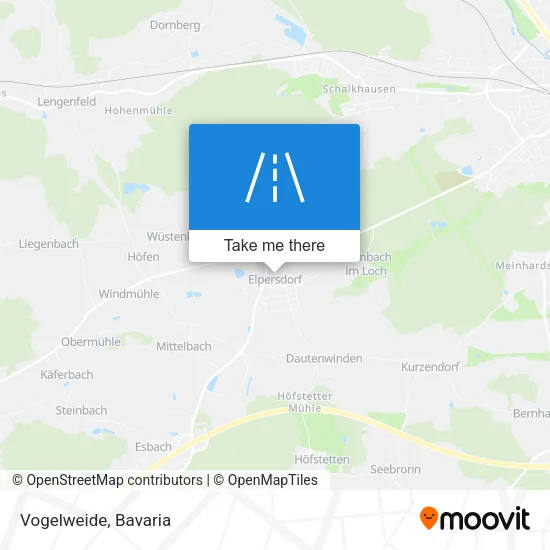 Карта Vogelweide