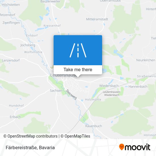 Färbereistraße map