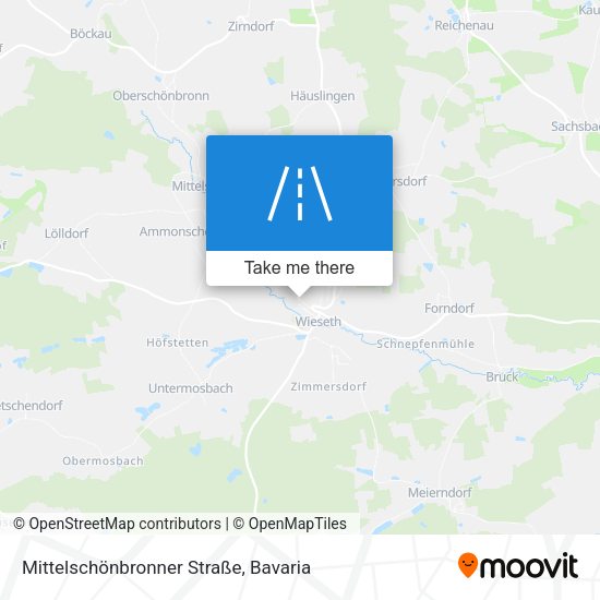Mittelschönbronner Straße map