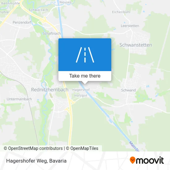 Карта Hagershofer Weg