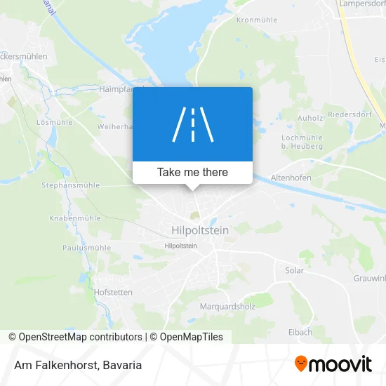 Карта Am Falkenhorst