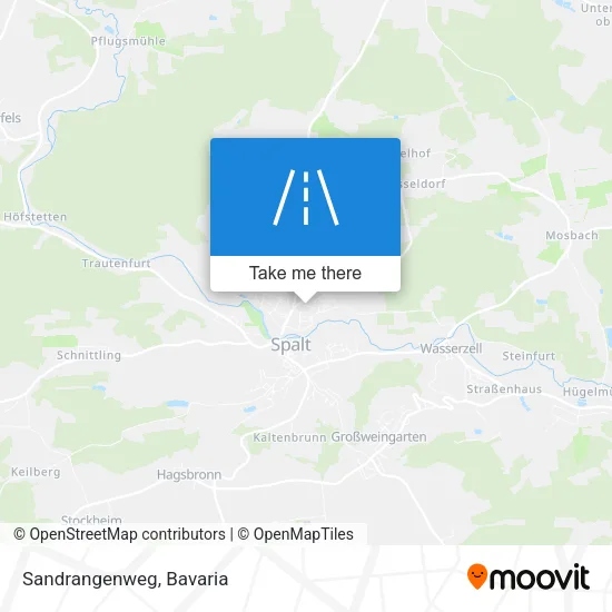 Карта Sandrangenweg