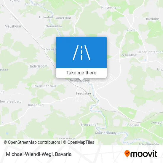 Карта Michael-Wiendl-Wegl