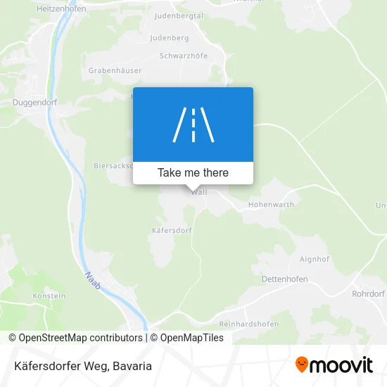 Карта Käfersdorfer Weg