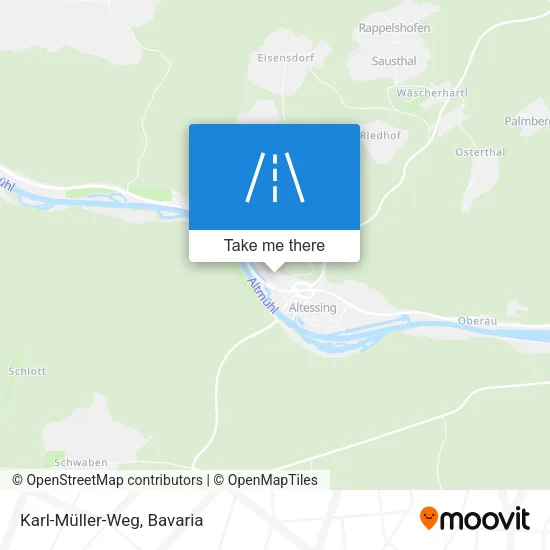 Карта Karl-Müller-Weg