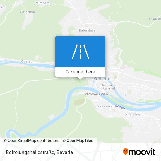 Befreiungshallestraße map