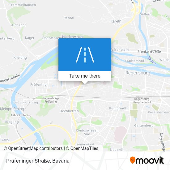 Prüfeninger Straße map