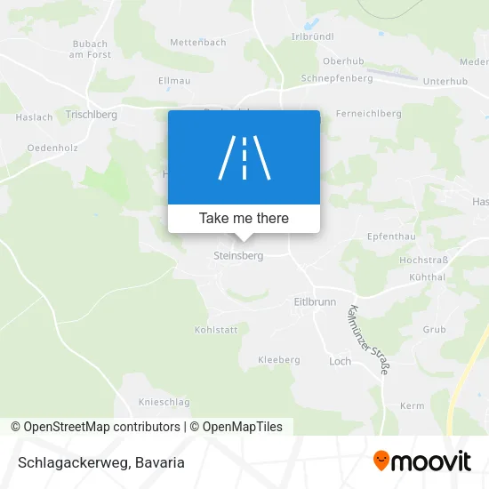 Карта Schlagackerweg