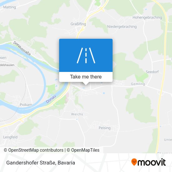 Gandershofer Straße map