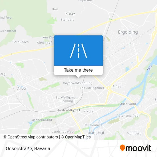 Osserstraße map