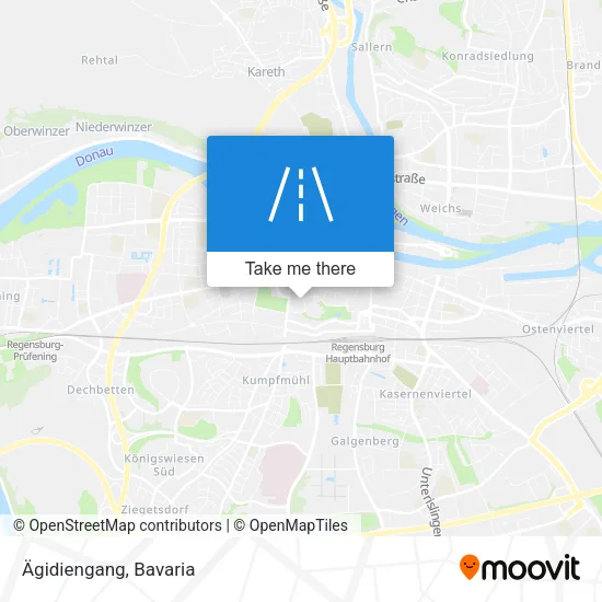 Карта Ägidiengang
