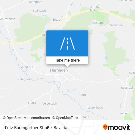 Fritz-Baumgärtner-Straße map
