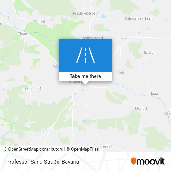 Professor-Sand-Straße map