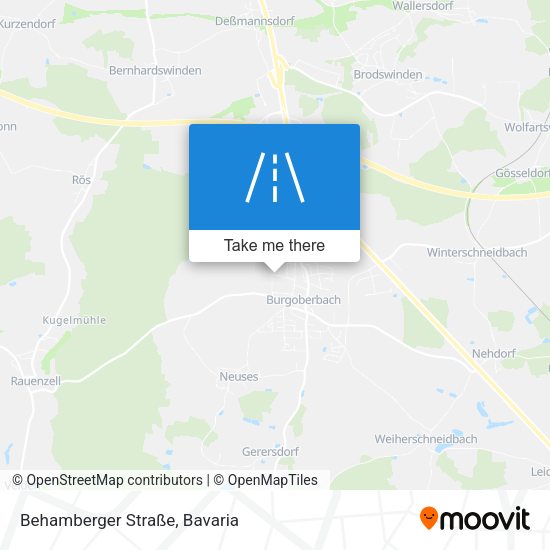 Behamberger Straße map
