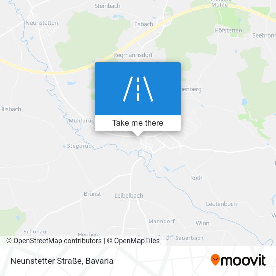 Neunstetter Straße map