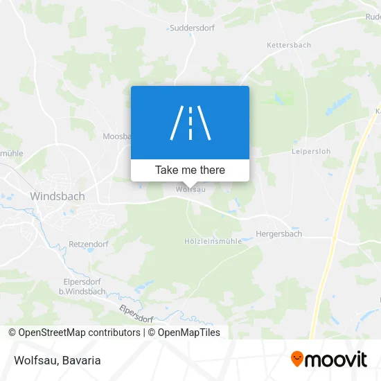 Карта Wolfsau