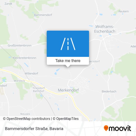 Bammersdorfer Straße map