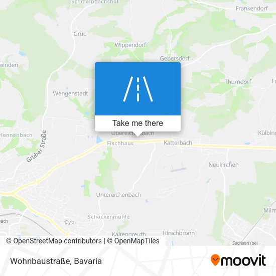 Wohnbaustraße map