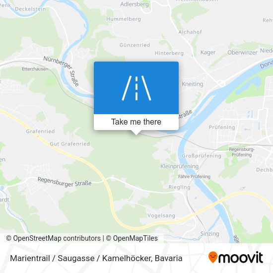 Marientrail / Saugasse / Kamelhöcker map