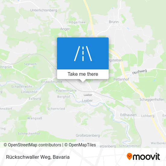 Rückschwaller Weg map