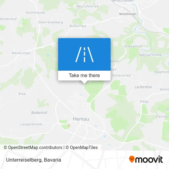 Карта Unterreiselberg