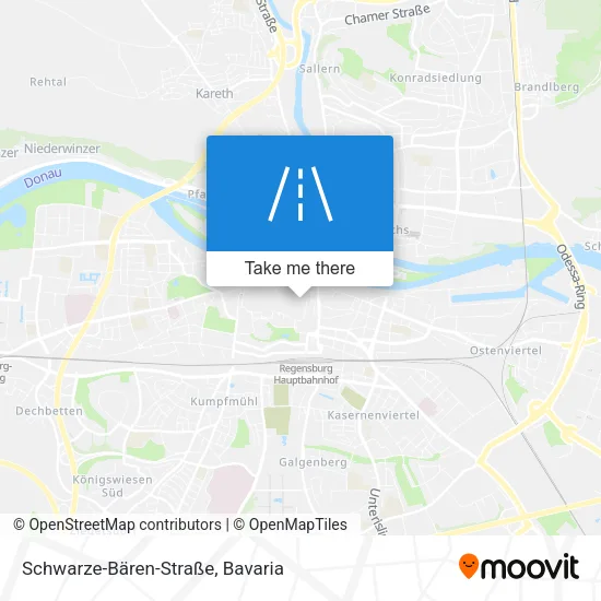 Карта Schwarze-Bären-Straße