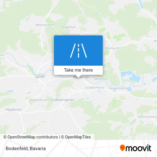 Bodenfeld map