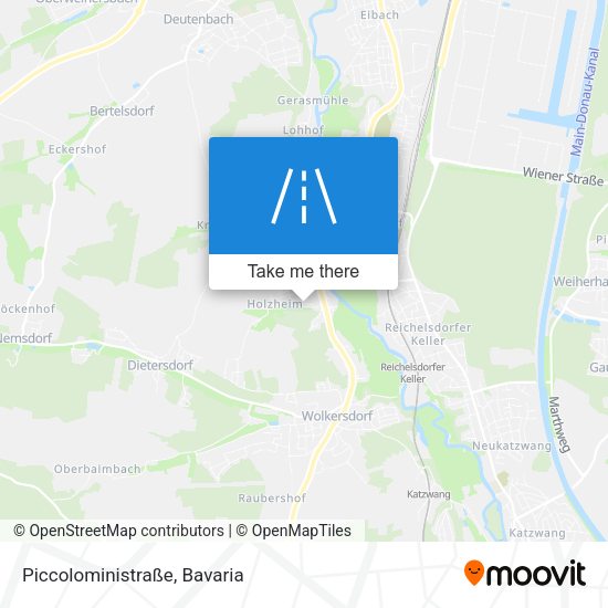Piccoloministraße map