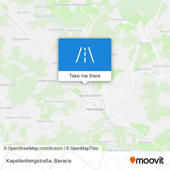 Карта Kapellenbergstraße