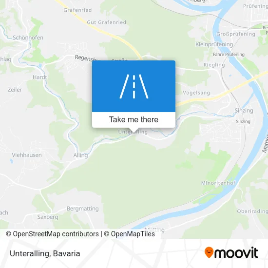 Карта Unteralling