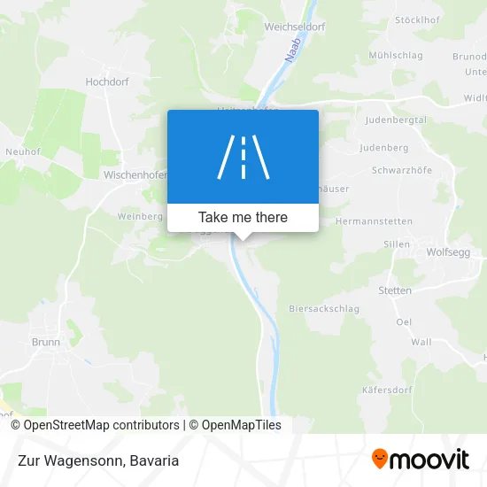 Карта Zur Wagensonn