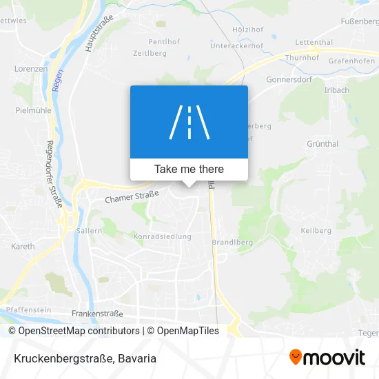 Карта Kruckenbergstraße