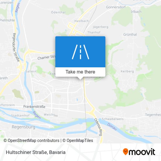 Hultschiner Straße map
