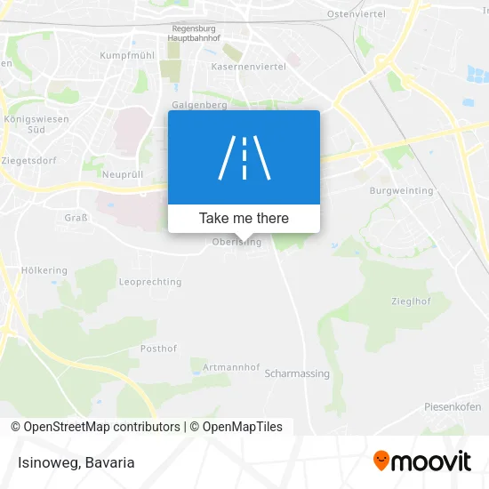 Карта Isinoweg