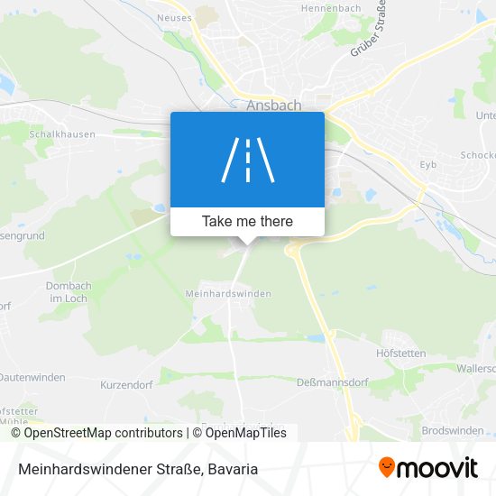 Meinhardswindener Straße map