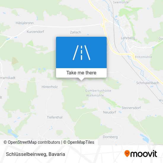 Schlüsselbeinweg map