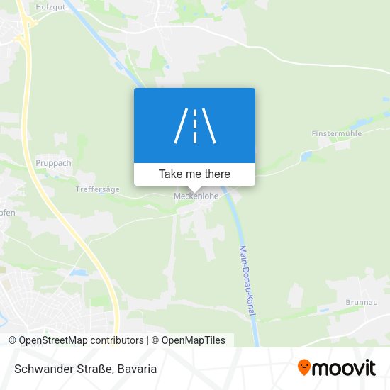 Schwander Straße map