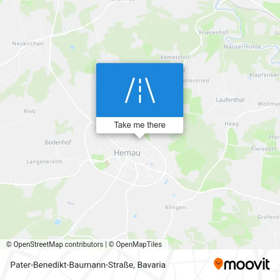 Карта Pater-Benedikt-Baumann-Straße