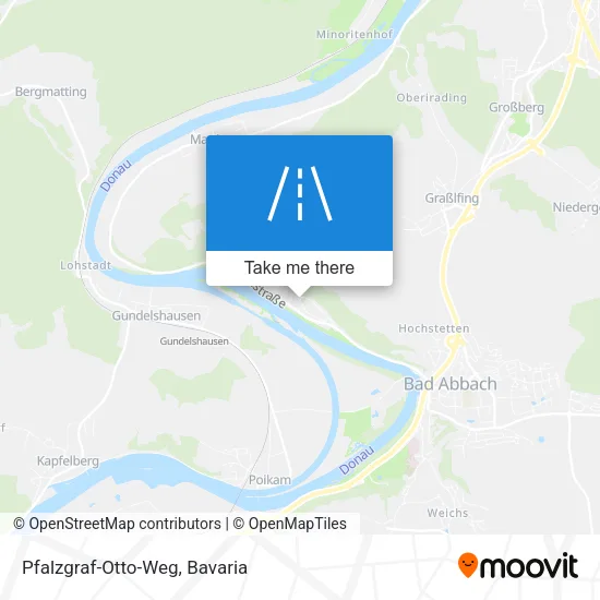 Карта Pfalzgraf-Otto-Weg