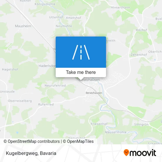 Карта Kugelbergweg