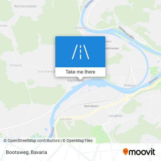 Bootsweg map