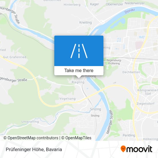 Prüfeninger Höhe map