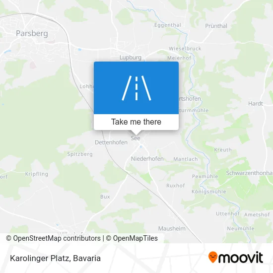 Карта Karolinger Platz