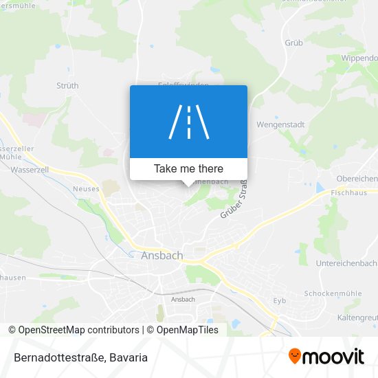 Bernadottestraße map