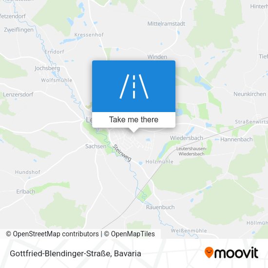 Gottfried-Blendinger-Straße map
