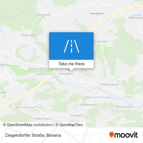 Ziegendorfer Straße map