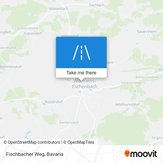 Карта Fischbacher Weg