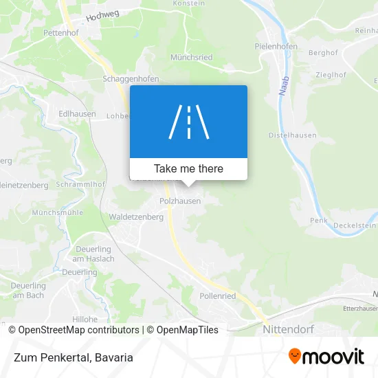 Карта Zum Penkertal