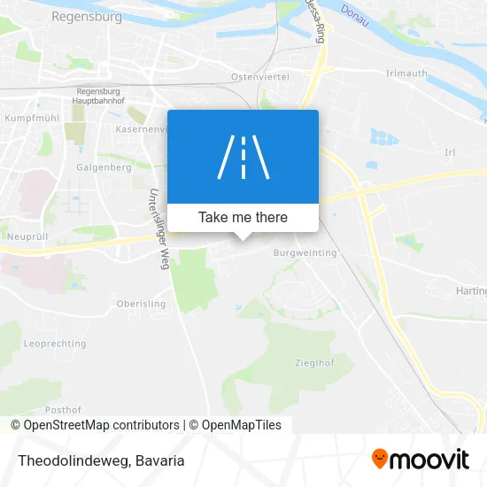 Карта Theodolindeweg